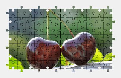 Jigsaw puzzle online cherry,fruit,food