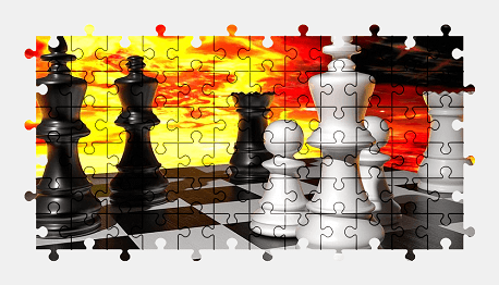 Jigsaw puzzle online chess,sport,game,play,colorful