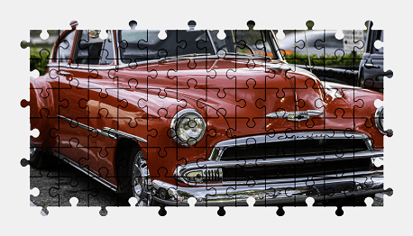 Jigsaw puzzle online chevrolet,car