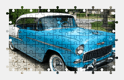 Jigsaw puzzle online chevrolet,car