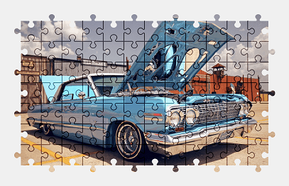Jigsaw puzzle online chevrolet,car,vehicle
