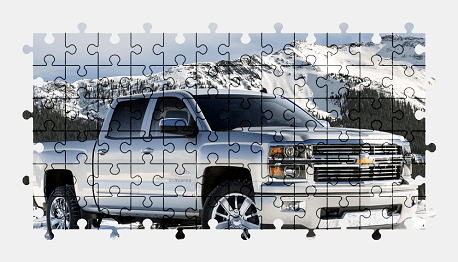 Jigsaw puzzle online chevrolet,pickup,truck,vehicle