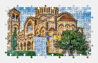Jigsaw puzzle online church,building,religion,colorful