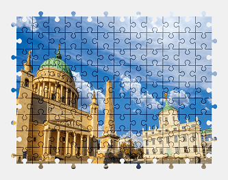 Jigsaw puzzle online church,building,germany,religion,city,architecture,colorful