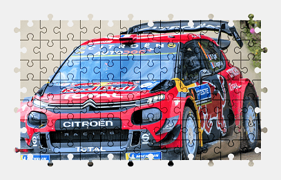 Jigsaw puzzle online citroen,rally,sports-car,race,car,sport,colorful,vehicle