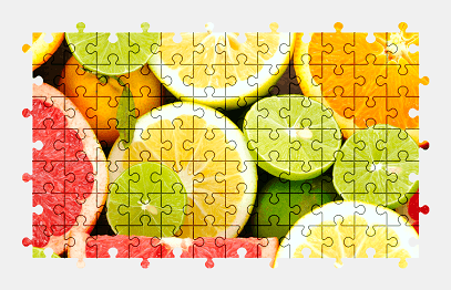 Jigsaw puzzle online citrus,fruit,food,colorful