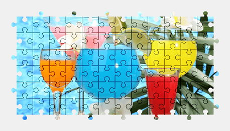 Jigsaw puzzle online drink,colorful