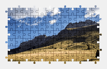 Jigsaw puzzle online france,mountains,landscape