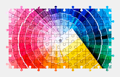 Jigsaw puzzle online color,palette,colorful