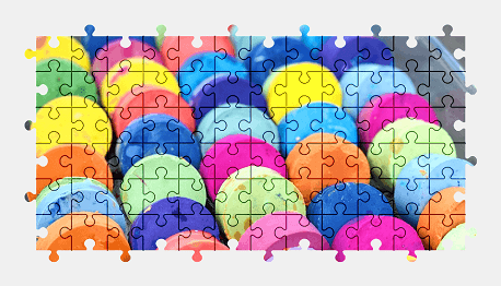 Jigsaw puzzle online chalk,color,colorful