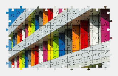 Jigsaw puzzle online colorful,building,architecture