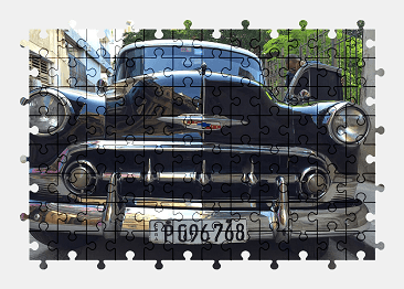 Jigsaw puzzle online cuba,classic,vintage,car