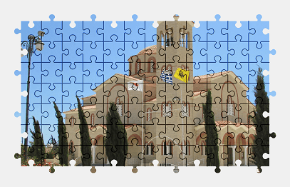 Jigsaw puzzle online cyprus,church,architecture
