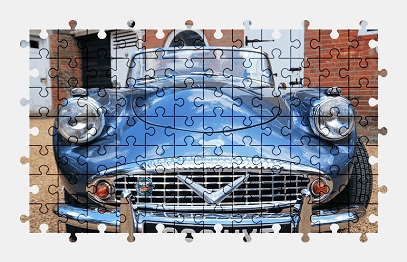 Jigsaw puzzle online daimler,sports-car,classic,car,vehicle
