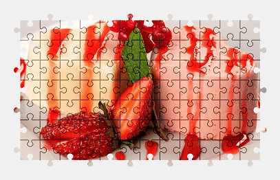 Jigsaw puzzle online dessert,food