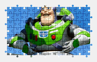 Jigsaw puzzle online buzz-lightyear,toy-story,character,disney,paris,cartoon,colorful,superhero