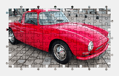Jigsaw puzzle online sports-car,car,vehicle,colorful