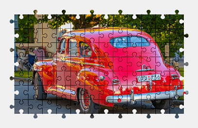 Jigsaw puzzle online dodge,car