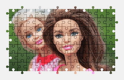 Jigsaw puzzle online doll,barbie,toy