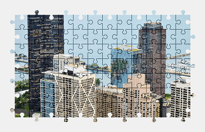 Jigsaw puzzle online chicago,city,usa,building