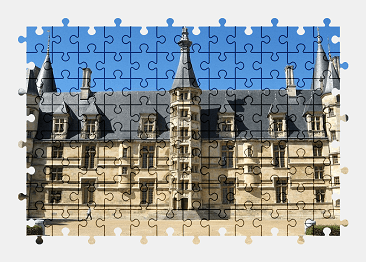 Jigsaw puzzle online palace,france,castle,building,architecture