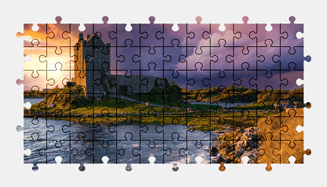 Jigsaw puzzle online castle,ireland,building,colorful,architecture