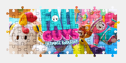Jigsaw puzzle online fall-guys,video-games,colorful