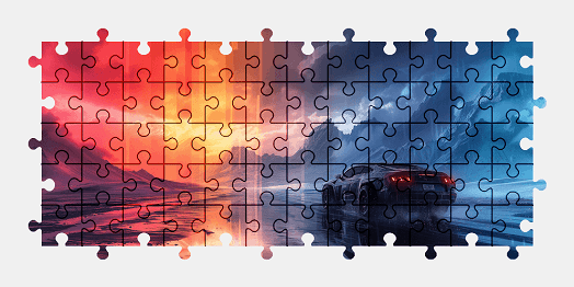 Jigsaw puzzle online fantasy,car,vehicle,colorful