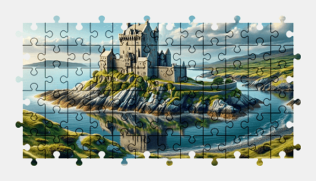 Jigsaw puzzle online fantasy,castle,building,architecture,colorful