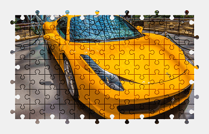 Jigsaw puzzle online ferrari,sports-car,italy,car,colorful