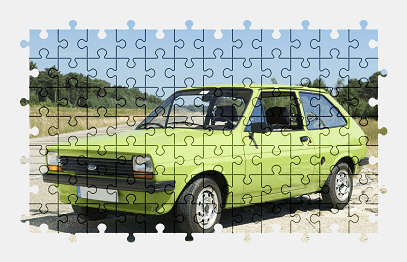 Jigsaw puzzle online ford,car,vehicle,colorful