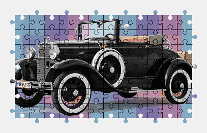 Jigsaw puzzle online ford,classic,car,oldtimer,vehicle