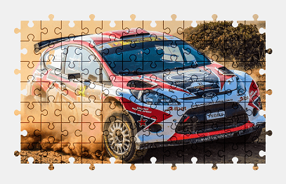Jigsaw puzzle online ford,rally,race,sports-car,sport,colorful