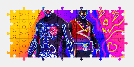 Jigsaw puzzle online fortnite,video-games,colorful