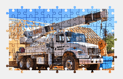 Jigsaw puzzle online freightliner,vehicle,colorful