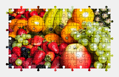 Jigsaw puzzle online fruit,berry,food,colorful