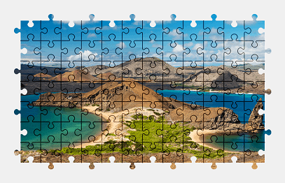 Jigsaw puzzle online island,nature,colorful