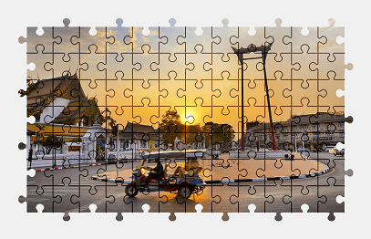 Jigsaw puzzle online bangkok,thailand,city