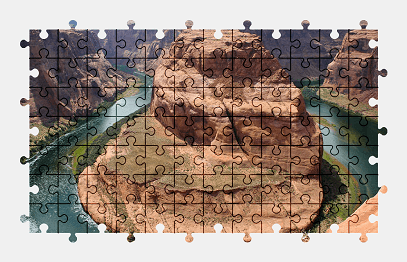 Jigsaw puzzle online river,arizona,usa,nature