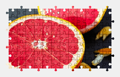 Jigsaw puzzle online red,grapefruit,citrus,fruit,food,colorful