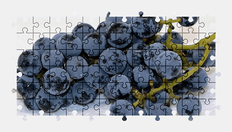 Jigsaw puzzle online grapes,fruit,food,nature,colorful
