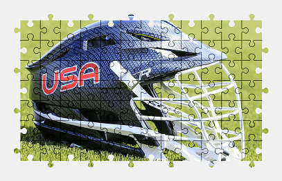 Jigsaw puzzle online sport,grass,usa,colorful