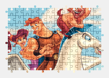 Jigsaw puzzle online cartoon,colorful,character,hercules