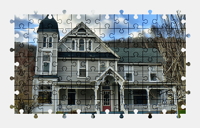 Jigsaw puzzle online old,house,architecture,building