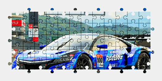 Jigsaw puzzle online honda,sports-car,race,sport,car,colorful,vehicle