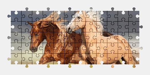 Jigsaw puzzle online horse,animal,colorful,nature