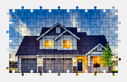 Jigsaw puzzle online colorful,house,building,architecture
