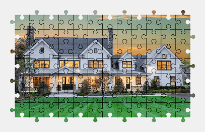 Jigsaw puzzle online house,building,architecture,colorful