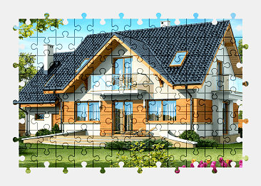 Jigsaw puzzle online house,building,architecture,colorful