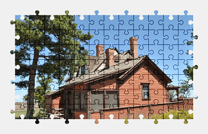 Jigsaw puzzle online house,building,colorful